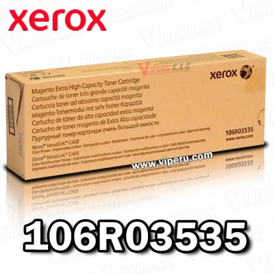 Toner XEROX 106R03535 Magenta Versa C400 8,000KPG Original