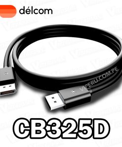Cable DisplayPort Delcon Generico 1.4 (CB325D) 8K a 60 Hz y 4K, 1,8 m