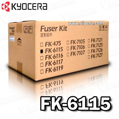 Fusor KYOCERA FK-6115 Ecosys M4125IDN 220V Original