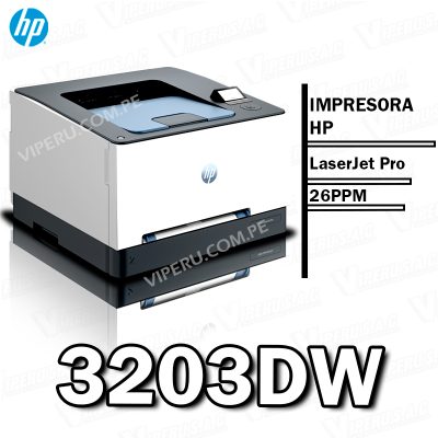 IMPRESORA HP LASER JET PRO 3203DW 26PPM ORIGINAL