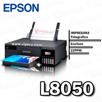 Impresora EPSON L8050 Fotografia Black EcoTank 22PPM Original