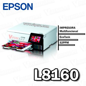 Impresora EPSON L8160 Multifuncional Black 32PPM Original