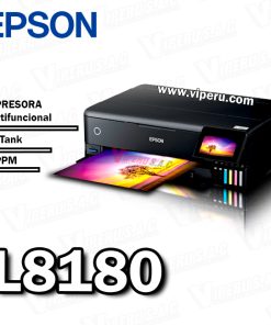Impresora EPSON L8180 Multifuncional Black EcoTank 32PPM Original
