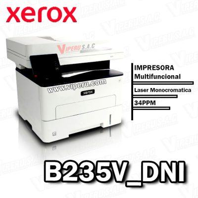 Impresora XEROX B235V_DNI Black Monocromatico 34PPM Original