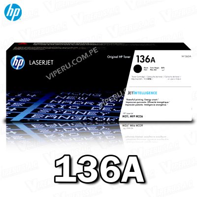Toner HP 136A (W1360A) Black LaserJet M234DW Original