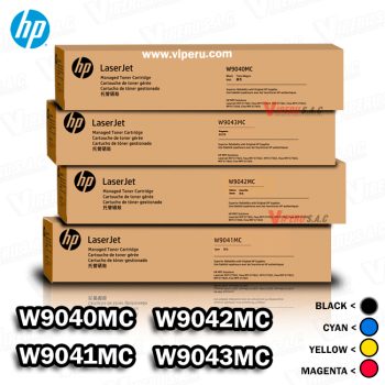 Toner HP Kit completo colores para LaserJet E77825