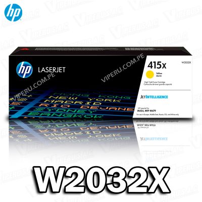 Cartucho HP 415X (W2032X) Yellow LaserJet M454DN ORIGINAL