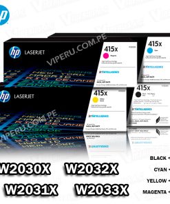 Kit Completo HP 415X para M479DW Colores ORIGINAL