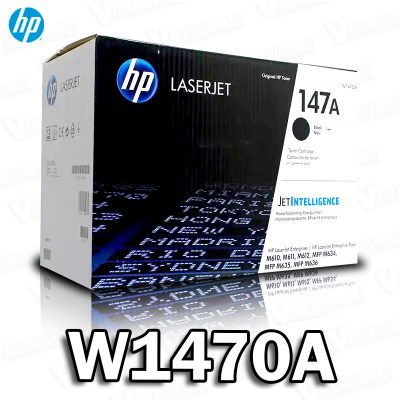 Toner HP 147A (W1470A) Black LaserJet M634DR Original