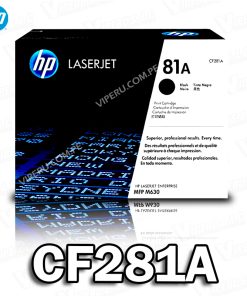 Toner HP 81A (CF281A) Black LaserJet M605DN Original