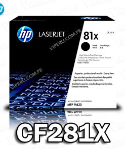 Toner HP 81X (CF281X) Black LaserJet M630H Original
