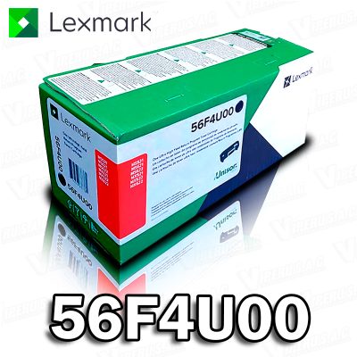 Toner Lexmark 56F4U00 Black MX521ADE ORIGINAL