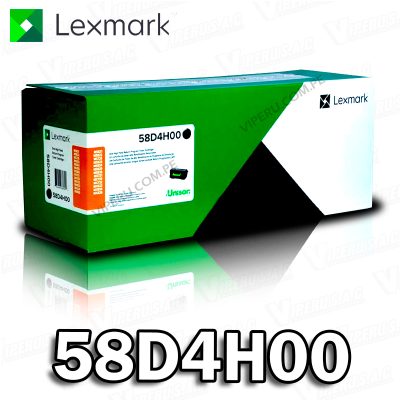 Toner Lexmark 58D4H00 Black MX822ADE ORIGINAL