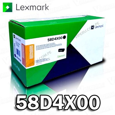 Toner Lexmark 58D4X00 Black MX826ADE ORIGINAL
