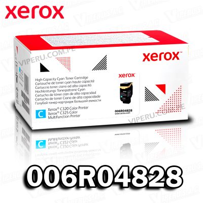 TONER XEROX 006R04828 CYAN 5 500 PÁGINAS C325V