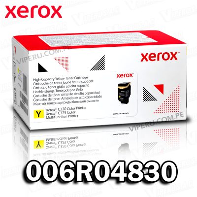 TONER XEROX 006R04830 YELLOW 5 500 PÁGINAS C325V