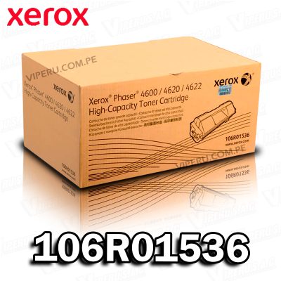 TONER XEROX 106R01536 ALTA CAPACIDAD PHASER 4622