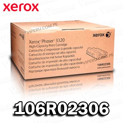 TONER XEROX 106R02306 NEGRO PH 3320 11K PGS