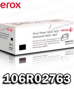 TONER XEROX 106R02763 BLACK PHASER 6020 ORIGINAL