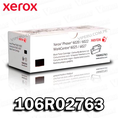 TONER XEROX 106R02763 BLACK PHASER 6020 ORIGINAL