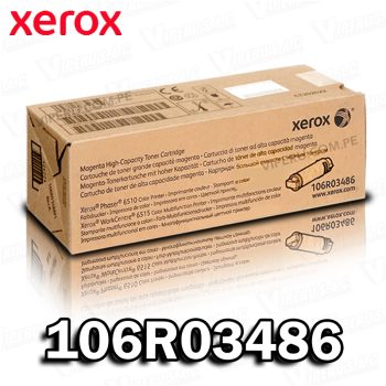 TONER XEROX 106R03486 MAGENTA PHASER 6515 ORIGINAL