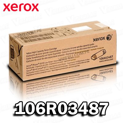 TONER XEROX 106R03487 YELLOW PHASER 6515 ORIGINAL