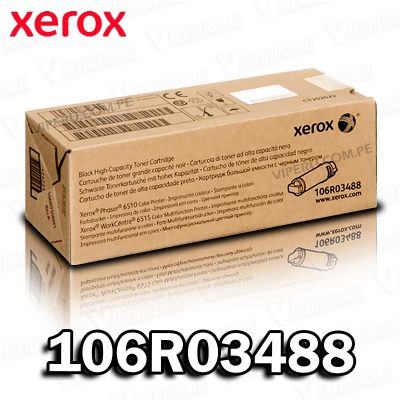 TONER XEROX 106R03488 BLACK PHASER 6515 ORIGINAL