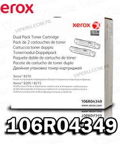 TONER XEROX 106R04349 DUAL PACK PARA B210 B215 B205
