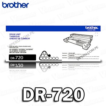 Tambor Brother DR-720 Black 8950DW 30,000KPG Original