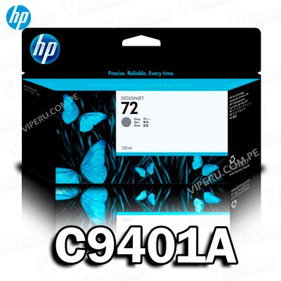 Tinta HP 72 (C9401A) Gris T1100 130ML Original