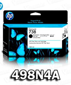 TINTA HP 738 (498N4A) BLACK 130ML DESIGNJET T950 ORIGINAL
