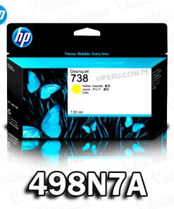 TINTA HP 738 (498N7A) YELLOW 130ML DESIGNJET T950 ORIGINAL