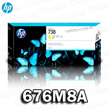 TINTA HP 738 (676M8A) YELLOW DESIGNJET T950 300ML ORIGINAL