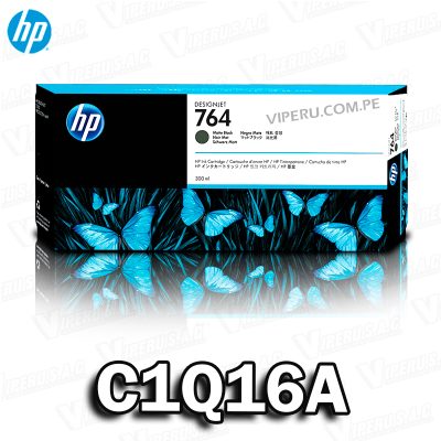 TINTA HP 764 (C1Q16A) MATTE BLACK DESIGNJET ORIGINAL