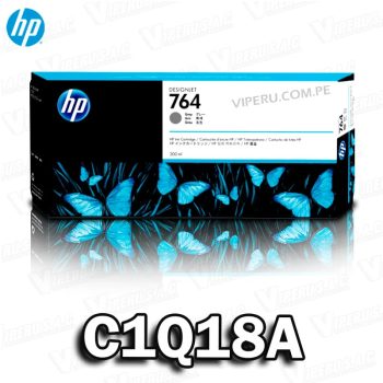 TINTA HP 764 (C1Q18A) GRAY DESIGNJET ORIGINAL