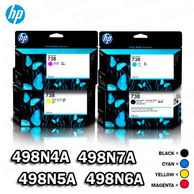 TINTAS HP 738 PARA IMPRESORA DESIGNJET T950 ORIGINAL