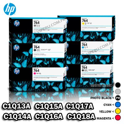 TINTAS HP 764 PARA IMPRESORA DESIGNJET T3500 ORIGINAL