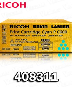 TONER RICOH 408311 CYAN LANIER P C600 ORIGINAL