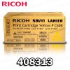 TONER RICOH 408313 YELLOW LANIER P C600 ORIGINAL