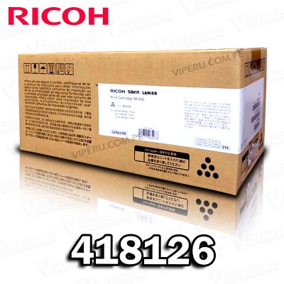 TONER RICOH 418126 NEGRO IM 502 ORIGINAL