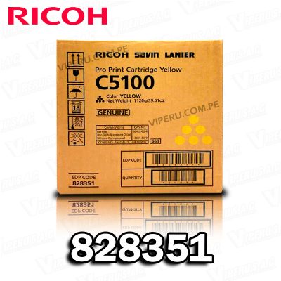 TONER RICOH 828351 YELLOW C5110S ORIGINAL