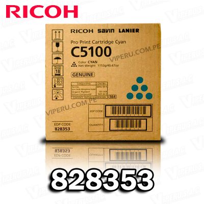 TONER RICOH 828353 CYAN C5110S ORIGINAL