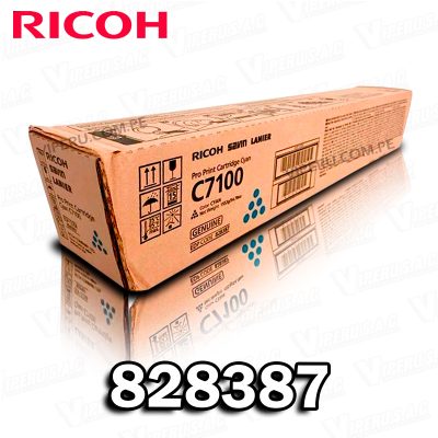 TONER RICOH 828387 CYAN PRO C7110SX ORIGINAL