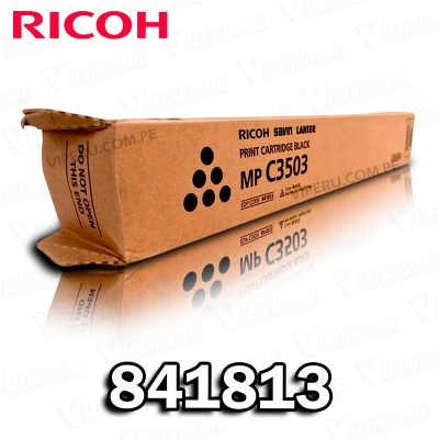 TONER RICOH 841813 BLACK MP 3504EX ORIGINAL