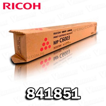 TONER RICOH 841851 MAGENTA MP C4504EX ORIGINAL