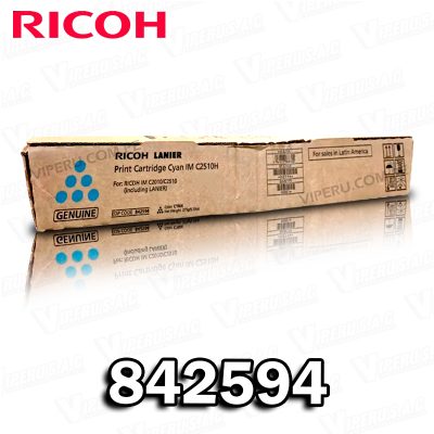 TONER RICOH 842594 CYAN IM C2510H ORIGINAL