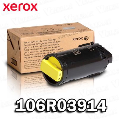 TONER XEROX 106R03914 VERSALINK C605 YELLOW ORIGINAL