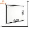 ECRAN MANUAL RETRACTIL 1.80M X 1.80M ParedTecho (Antireflex)