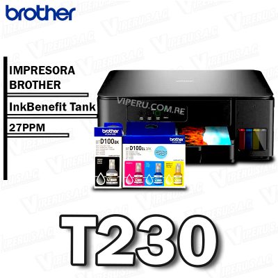 IMPRESORA BROTHER T230 BTD100C 27PPM ORIGINAL