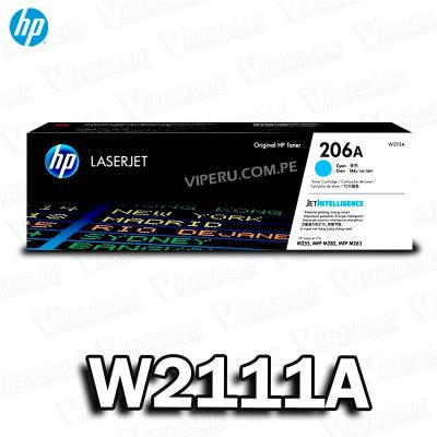 TONER HP 206A (W2111A) CYAN LASERJET M282 ORIGINAL